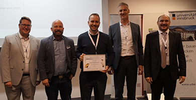 Im Rahmen der ERP Future 2022 in Wien wurde der Diploma Thesis Award 2022 verliehen. Die Auszeichnung in Platin (1. Platz) ging an Julian Koch für seine Arbeit mit dem Titel 