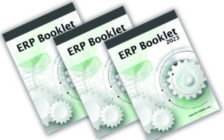 ERP Booklet 2023 mit aktueller Übersicht der ERP-Anbieter und ERP-Systeme in Österreich, Deutschland, Italien und der Schweiz. Erhältlich unter www.erp-future.com
