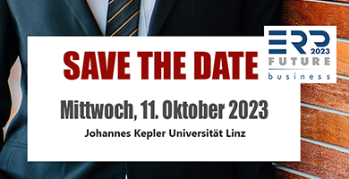 Die SIS Consulting ist Premiumsponsor der ERP Future 2023. Die Fachtagung mit begleitender Fachmesse findet am Mittwoch, dem 11. Oktober 2023 an der Johannes Kepler Universität LInz statt. www.sis-consulting.com